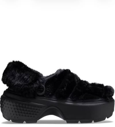 Crocs Lined Quilted Clog Zwart Maat 37/38 M5/W7