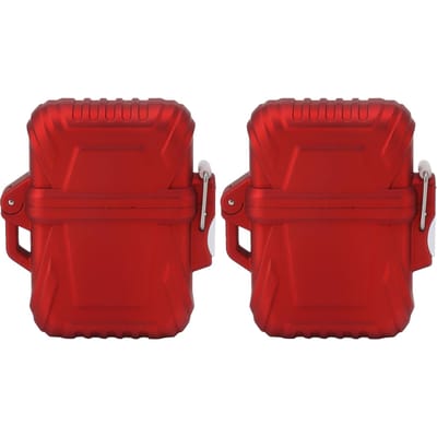 2 STUKS Zaklamp Aansteker Hoes IP56 Waterdicht Veilig Draagbaar Zaklamp Aansteker Hoes voor Buiten Kamperen