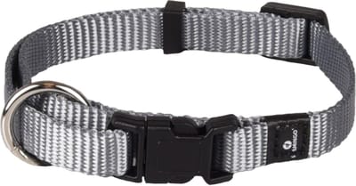 Flamingo Ziggi - Halsband Honden - Halsband Ziggi Grijs Xs 20-35cm 10mm - 1st - 127421 - 1st