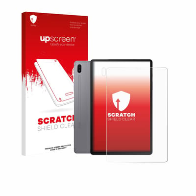upscreen - Screenprotector voor Samsung Galaxy Tab S6 2020 (Voor+Camera) - Folie Beschermfolie transparant