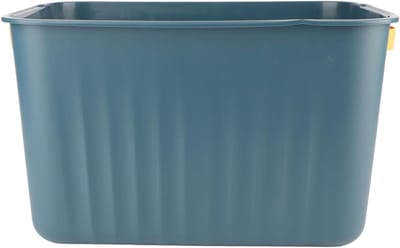 Opbergdozen met Deksel - Opbergkisten Organizer - Ruimte Besparen - Verstevigde PP Structuur - 40 Liter - Grijs