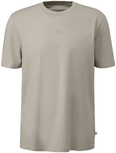 Q/S designed by - Heren t-shirt - Maat XXL - Mannen - Bruin - katoen