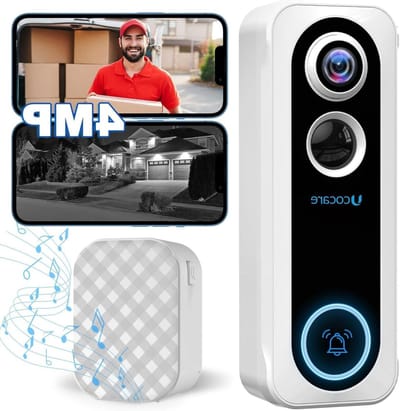Video deurbel met camera - Deurbel met beeld - Slimme deurbel - Draadloze video deurbel - Beveiliging huis - Deurbel met app - WiFi deurbel - Nachtzicht - Tweeweg audio - Beveiligingscamera voordeur - Voor smartphone en tablet