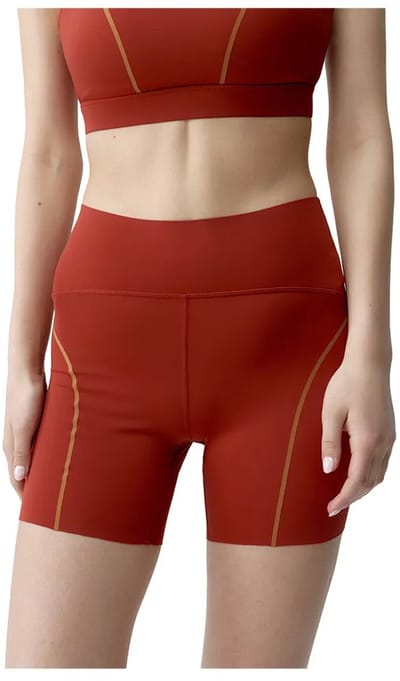 Born Living Yoga Brone Korte Broek Rood S Vrouw