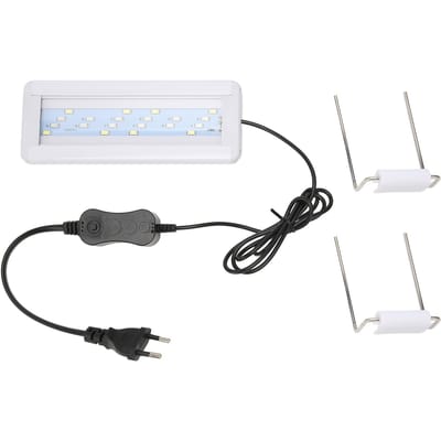 LED Aquarium Licht Acryl Lampenkap Slank Warmteafvoer Vistank Kleurveranderend Licht voor white