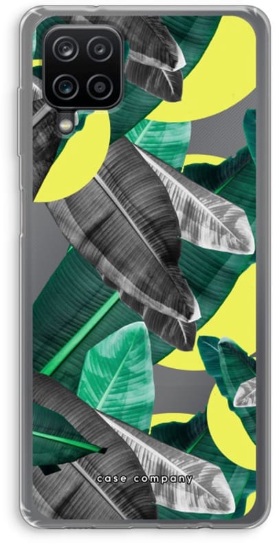 Hoesje geschikt voor Samsung Galaxy A12 hoesje - Fantasie jungle - Soft Cover Telefoonhoesje - Bescherming aan alle Kanten en Schermrand