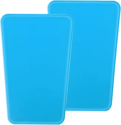 Ski Scheenbeschermers - Wintersport Beschermers - Sneeuwsporten Stabiliteit - Met Gel Doordrenkt - 15 x 10 cm - Blauw