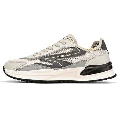 Heren Schoenen Casual Enkel Gaas Ademende Sneakers Slip-On Zomer Comfortabele Hardloopschoenen Mode Wandelen Tennisschoenen 44 gray