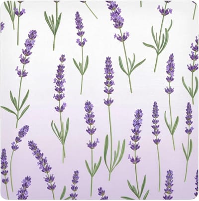 Zelfklevende Doek - Beschermhoes Wikkel - Veilige Opslag - Dubbelzijdig Gebruik - 35x35 cm - Lavendel Gradient