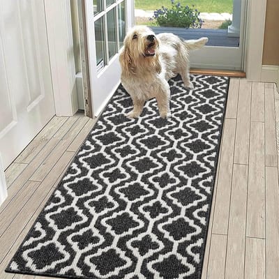 Unyqoos ® Moderne Antislip Tapijtloper voor Hal, Keuken en Woonruimtes, Wasbaar en , 50 x 150 cm