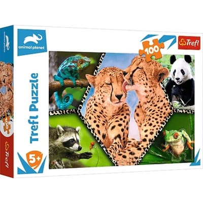 Trefl Prachtige Natuur Ontdekking Animal Planet Legpuzzel - 100 stukjes - Vanaf 5 jaar