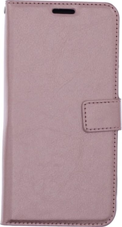 LuxeBass Telefoon Wallet Bookcase geschikt voor Nokia 5.4-Portemonnee telefoonhoesje voor Bankpassen-Kunstleer-Siliconen Houder-Magnetische sluiten- Rose goud gsm hoesje - telefoonhoes - telefoonhoesjes - telefoonhoes - gsm hoes - telefoonhoesje