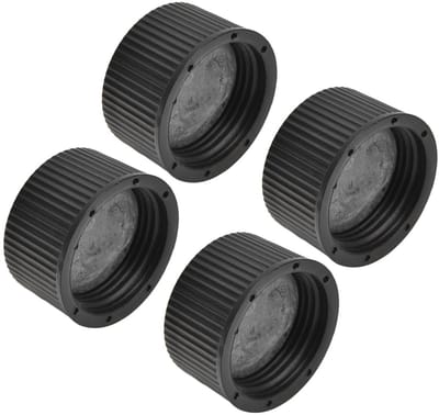 Dailygoods- Afvoer Set 4-delig - Afvoerplug - Afvoerstop - Afvoer ontstopper - Binnendeel 1,3 inch - Lichtgewicht en eenvoudig te installeren - Zwembadafvoer