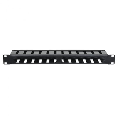 Showgear 1 HE Cable management with hood 19" - 12 locks