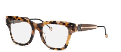 Philipp Plein VPP125S Avana kaki grigio/verde/giallo 52/19/140 WOMAN Brilmonturen