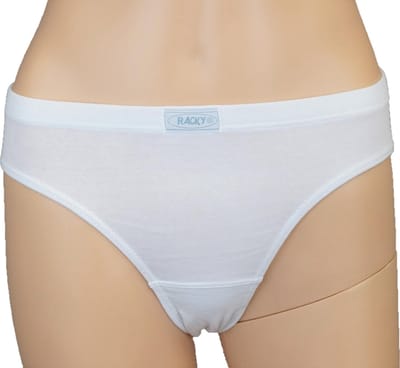 Racky dames heupslip ( Highleg mini ) - XXL - Wit