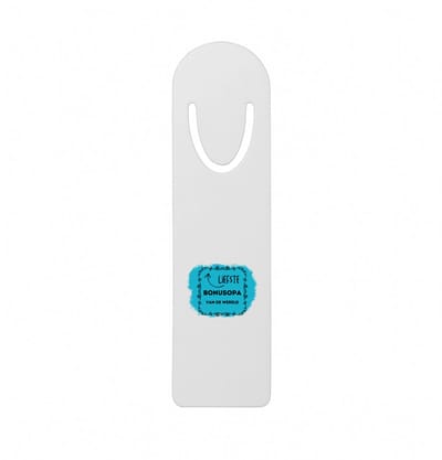Hacebo® - liefste bonusopa van de wereld metalen boekenlegger - Opa - de liefste bonusopa - verjaardag - cadeautje voor opa - opa artikelen - kado - geschenk Bladwijzer boekenleggers - 12.7 cm x 3.2cm