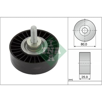 Schaeffler Ina Rondsel/geleiderpoelie, V-riem INA 532 0887 10