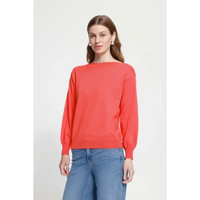 ICHI - IHLULS BOAT NECK LS - Dames - Gebreide truien