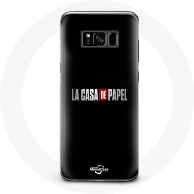 Hoesje voor Samsung Galaxy S8 La casa de papel-logo