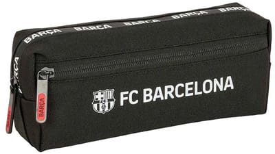 Safta F.cbarcelona 22x8.5x6 Cm Triple Etui Zwart Man
