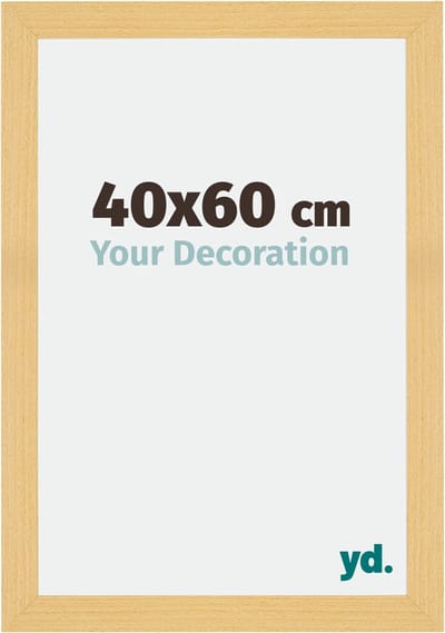 Your Decoration - Fotolijst 40x60 cm - MDF - Beuken Decor - Mura