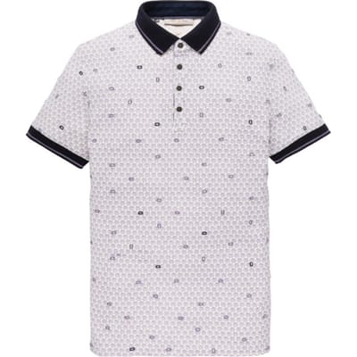 Presly & Sun Heren - Polo - Wit - M - Boy