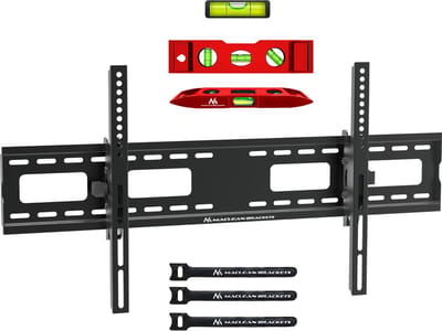 Maclean - TV-Beugel / TV-houder - max VESA 800x400, 43-100", 120kg, kantelinstelling +15°~-15°, MC-422