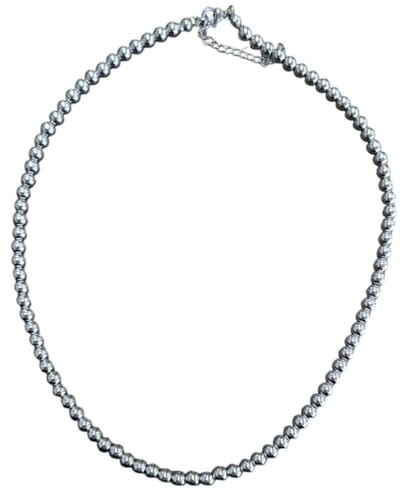 Ketting Zilverkleurig - 5mm - RVS - Stainless Steel - Verstelbaar