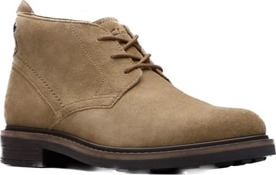 Clarks Heren Bottine Dark Sand | Taupe | Maat: 41