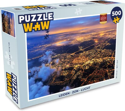 Puzzel Leiden - Zon - Lucht - Legpuzzel - Puzzel 500 stukjes