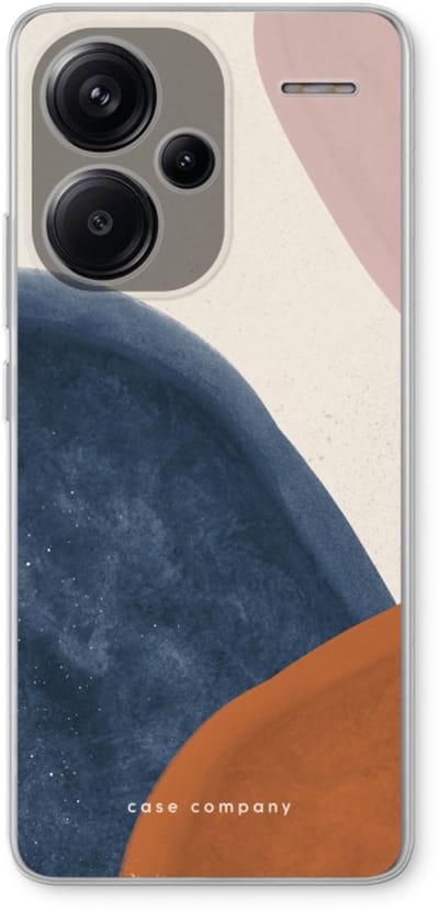 Case Company® - Hoesje geschikt voor Xiaomi Redmi Note 13 Pro plus hoesje - Geo #1 - Soft Cover Telefoonhoesje - Bescherming aan alle Kanten en Schermrand