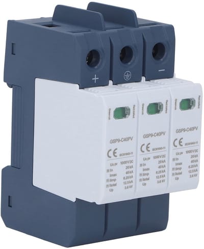 Spacnana 40KA 3P Voltage Surge Arrester - DC 1000V Fotovoltaïsche Bescherming