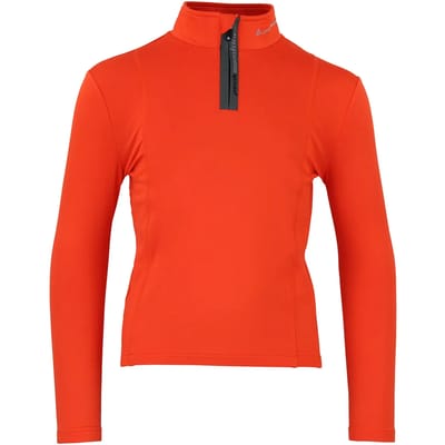 T-shirt 1e huid met rits voor kinderen Peak Mountain Ecanevi