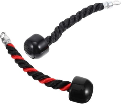 Trekkoord voor Fitness - Kabel Accessoire - Kracht Training - Antislip Ontwerp - 33 cm Lengte - Multicolor