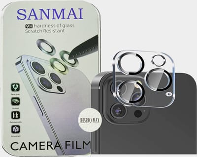 Camera lens voor iPhone 15 Pro max Lens Screen protector - 9H Tempered Glass camera screenprotector beschermglas 3X STUKS
