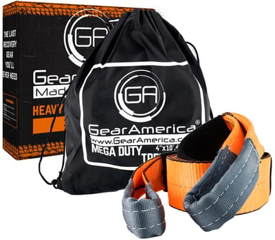 GearAmerica Tow Strap / Tree Saver 10,1cm x 3,05m 22.5 US ton trekkracht