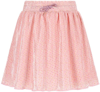 NONO - Nele AOP Plissee Skirt - Vintage Pink - Maat 104