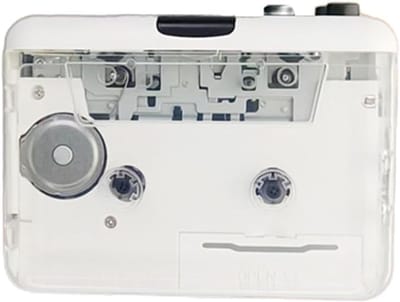 Draagbare Cassettespeler - Muziekspeler Audio - Muziek Luisteren - Automatische Omkering - 16 x 11.2 x 4.2 cm