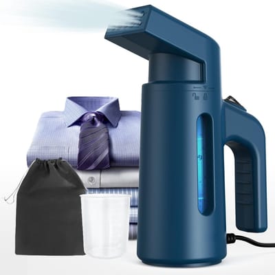 MMP®Stoomreiniger kleding - Stoomreiniger - Stoomreinigers - 700 W - 180 ml - Kledingstomer - Blauw - 12cm x 8cm x 21cm