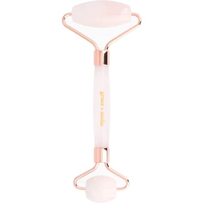Grace & Stella, Masseur facial en cristal de rose, 1 rouleau