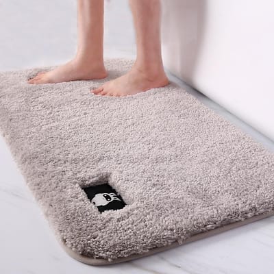 Hoge Wol Verdikking Badkamer Badkamer Vochtregulerende Mat Slaapkamer Entree Antislip Mat Pluche Tapijt 40x60cm