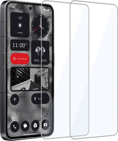 2x Geschikt voor Nothing Phone 2 - Screenprotector - Beschermglas - GuardCover