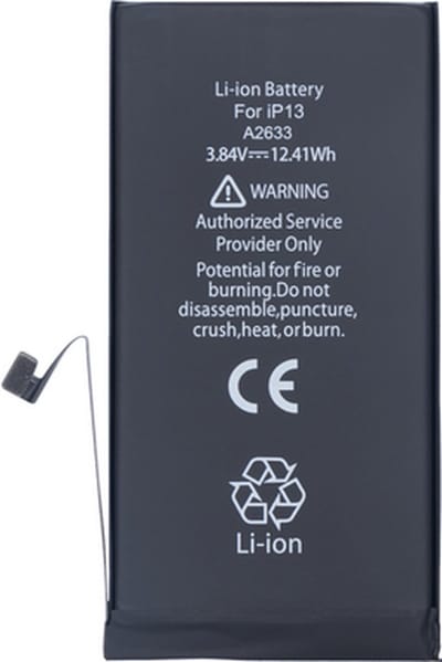 iPhone 13 Batterij Geschikt voor Apple – Premium – Zwart