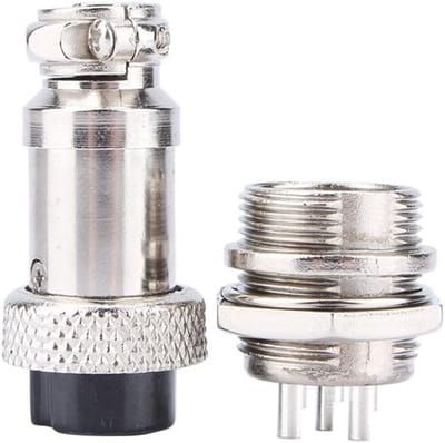Aviation Socket Connector Set voor 3-Pin Verbinding - Ideaal voor Elektronische Toepassingen en Reparaties