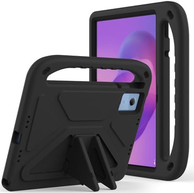 Coverup Tablethoes geschikt voor Lenovo Idea Tab 11 Hoesje - ShockProof Kids Case - Zwart