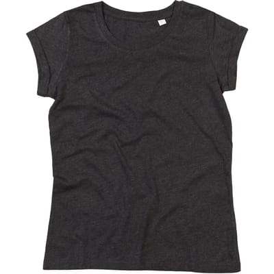 Vrouwen T-shirt met omgeslagen mouwen Mantis