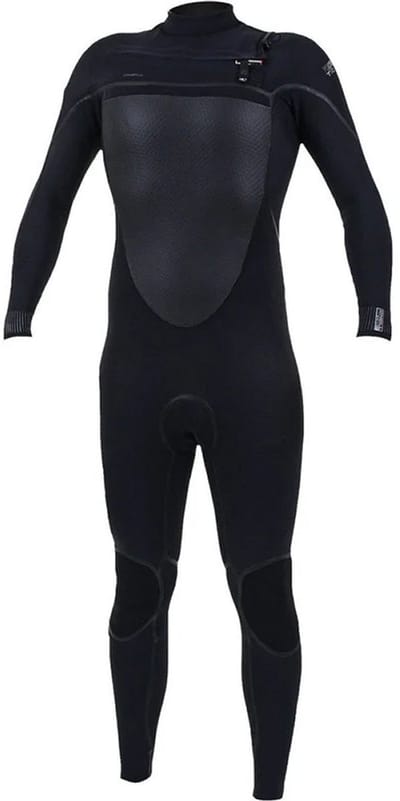O'Neill Psycho Tech 5/4+ Chest Zip Full Wetsuit - Zwart - Maat XL