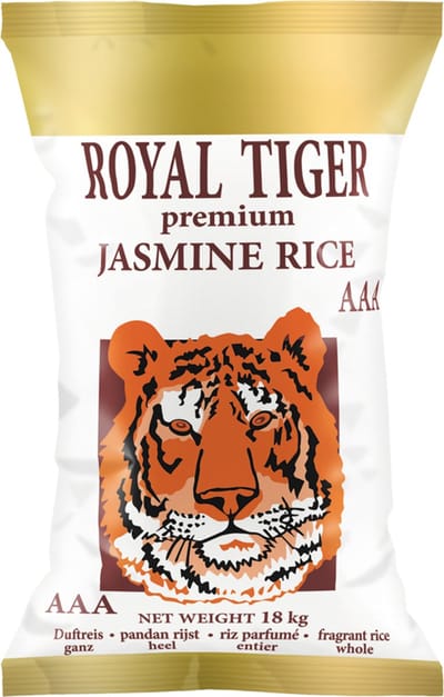 Royal Tiger Jasmijnrijst 1 x 18 kg
