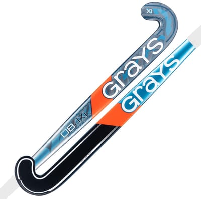 Grays DB4Xi Dynabow Senior Indoor Hockeystick Navy/Zilver
